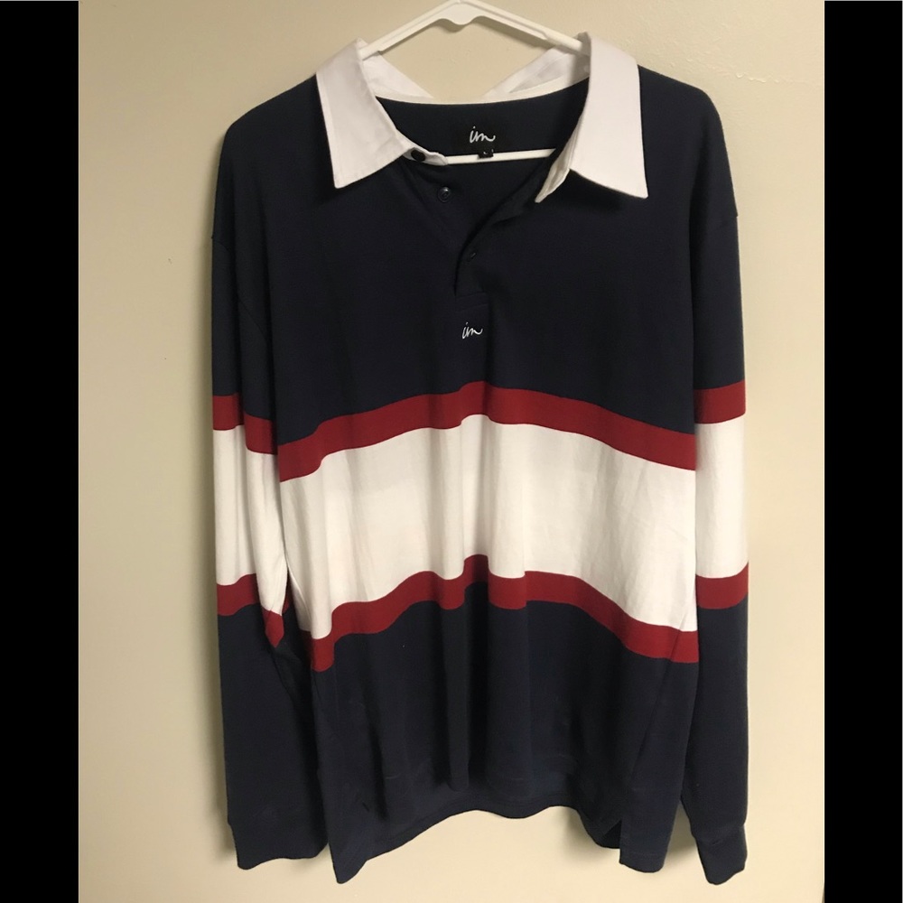 Rugby Style Long Sleeve Shirt